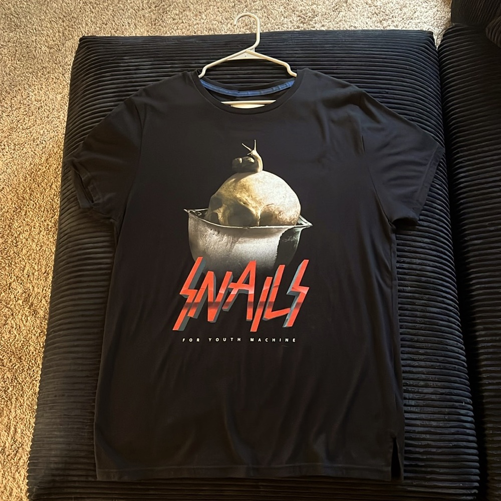 Youth Machine Los Angeles Snails Black T-shirt Men’s Size Large Unisex